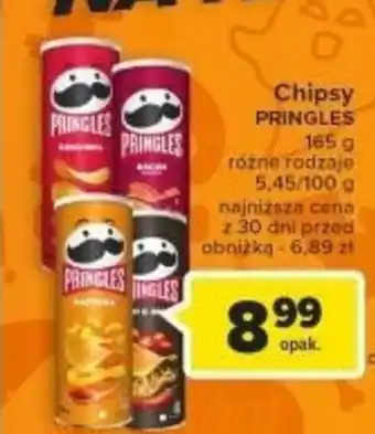 Carrefour Chipsy PRINGLES 165 g oferta
