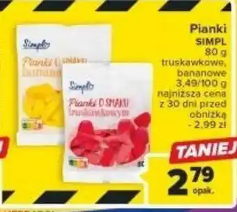 Carrefour Pianki SIMPL 80 g oferta