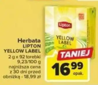 Carrefour Herbata oferta