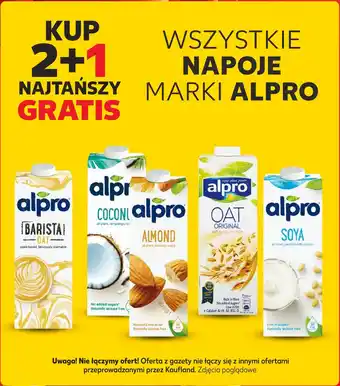 Kaufland WSZYSTKIE NAPOJE MARKI ALPRO oferta