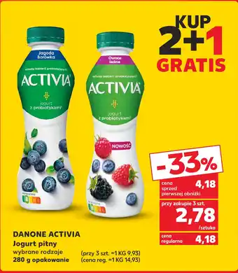 Kaufland DANONE ACTIVIA Jogurt pitny 280g oferta