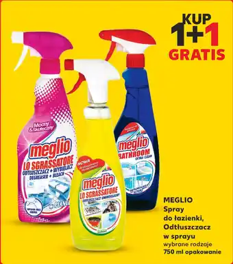 Kaufland Meglio Spray do łazienki, Odtłuszczacz w sprayu 750ml oferta