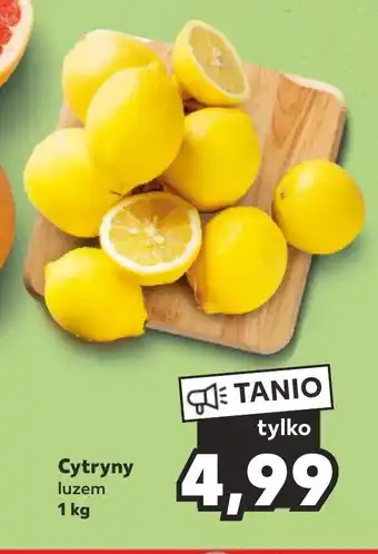 Kaufland Cytryny luzem 1 kg oferta
