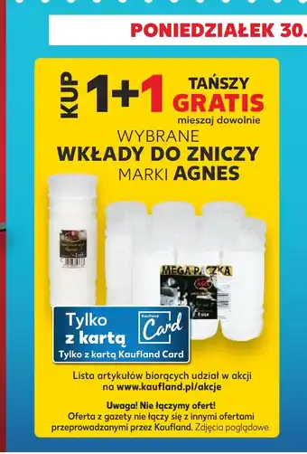 WKŁADY DO ZNICZY MARKI AGNES