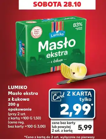 Kaufland Lumiko Masło ekstra z Łukowa 200g oferta