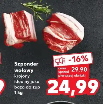 Kaufland Szponder wołowy 1 kg oferta