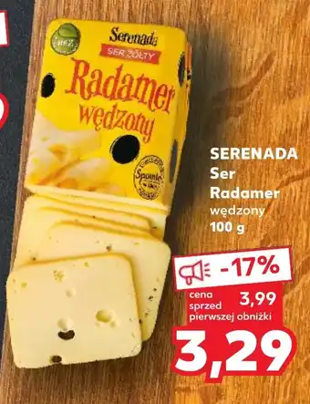 Kaufland SERENADA Ser Radamer wędzony 100g oferta