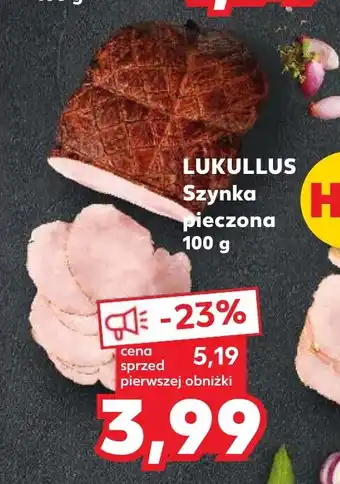 Kaufland LUKULLUS Szynka pieczona 100 g oferta