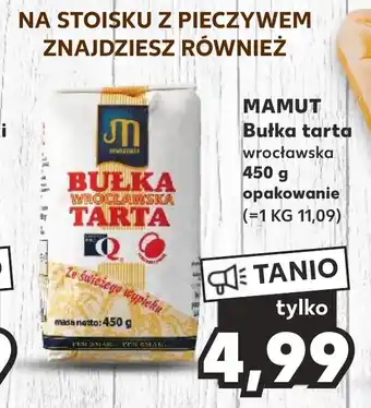 Kaufland MAMUT Bułka tarta 450g oferta