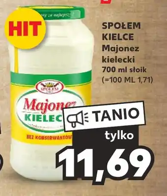 Kaufland Społem Kielce Majonez kielecki 700ml oferta