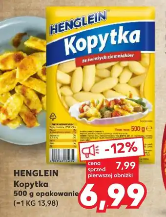 Kaufland HENGLEIN Kopytka 500 g opakowanie oferta