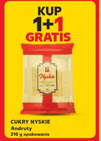 Kaufland CUKRY NYSKIE Andruty 210g oferta