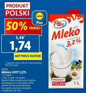 Lidl Mleko oferta
