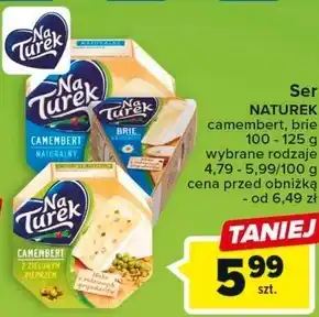 Carrefour Naturek ser pleśniowy brie naturalny 125 g oferta