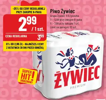 Polomarket Piwo Żywiec Grupa Żywiec 0,5 l oferta