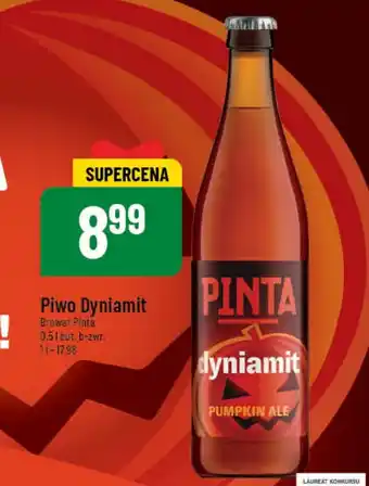 Polomarket Piwo Dyniamit PINTA Browar Pinta 0,5l oferta