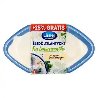 Lewiatan Lisner śledź atlantycki w sosie śmietanowym 350 g oferta