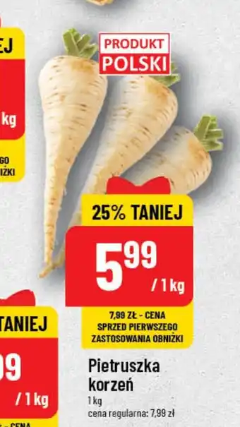Polomarket Pietruszka korzeń 1kg oferta