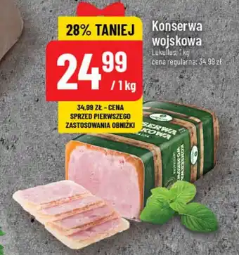 Polomarket Konserwa wojskowa Lukullus 1kg oferta