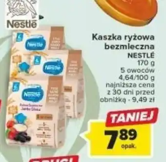 Carrefour Kaszka ryżowa bezmleczna 170 g oferta