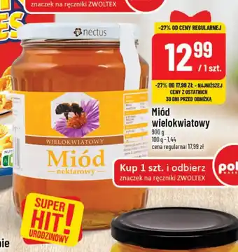 Polomarket Miód wielokwiatowy 900g oferta