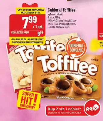 Polomarket Cukierki Toffifee Storck, 125 g oferta