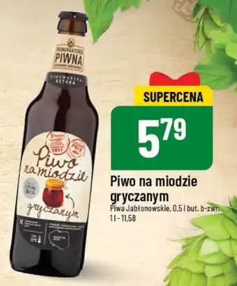 Polomarket Piwo na miodzie gryczanym Piwa Jabłonowskie, 0,5l oferta