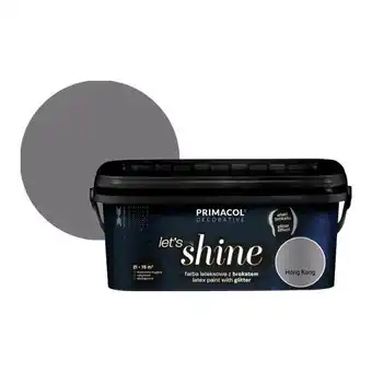 Castorama Farba dekoracyjna primacol let's shine hong kong ciemna szara 2 l oferta