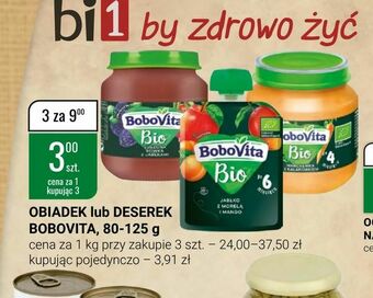 bi1 OBIADEK lub DESEREK BOBOVITA, 80-125 g oferta