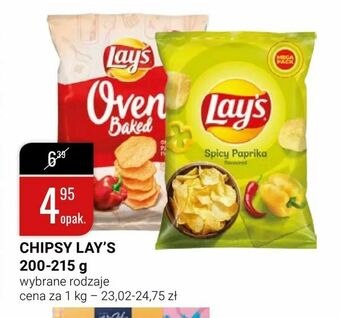 bi1 Chipsy lay's 200-215 g oferta