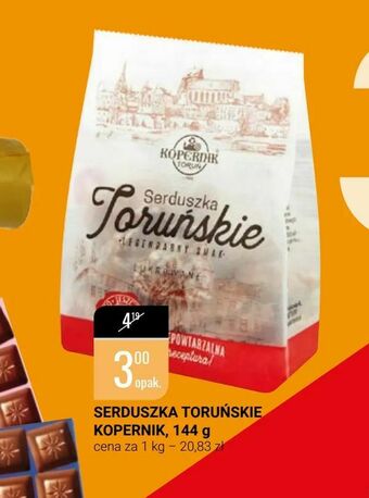 Serduszka toruńskie kopernik, 144 g