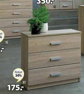 JYSK Komoda tapdrup oferta