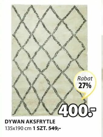 JYSK Dywan aksfrytle oferta