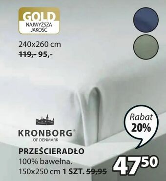 JYSK Prześcieradło oferta