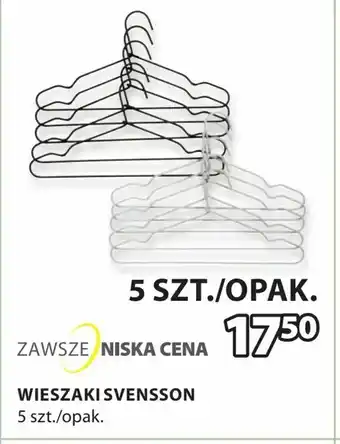 JYSK Wieszaki svensson oferta