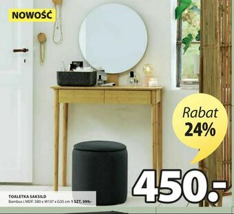 JYSK Toaletka saksild oferta