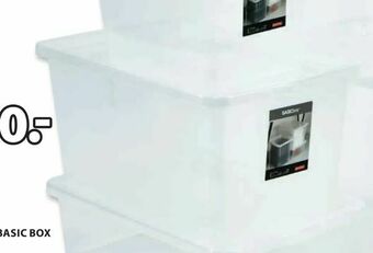 JYSK Pojemnik plastikowy basic box oferta