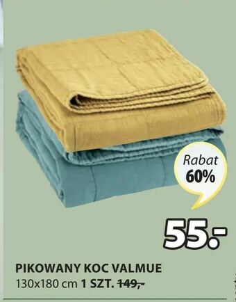 JYSK Pikowany koc valmue oferta