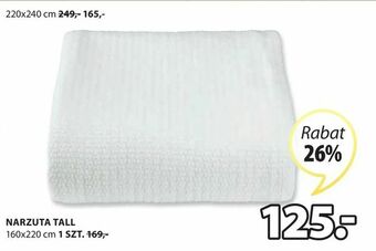 JYSK Narzuta tall oferta