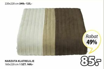 JYSK Narzuta klatrelilje oferta