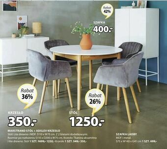 JYSK Marstrand stół oferta