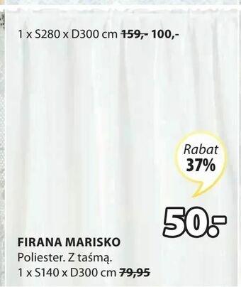 JYSK Firana marisko oferta