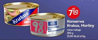 Żabka Konserwa Krakus, Morliny oferta