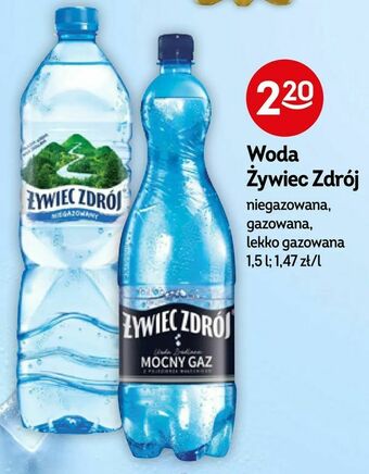 Żabka Woda Żywiec Zdrój oferta