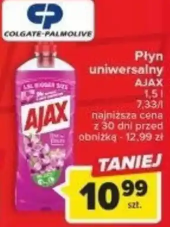 Carrefour AJAX Płyn uniwersalny 1,5 L oferta