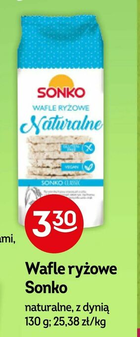 Żabka Wafle ryżowe Sonko oferta
