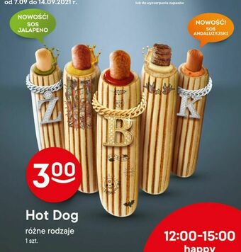Żabka Hot dog oferta