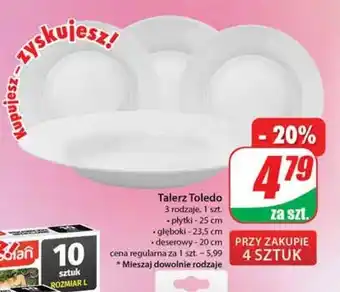 Talerz toledo deserowy 20 cm