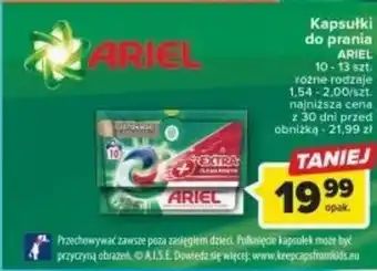 Carrefour ARIEL Kapsułki do prania oferta