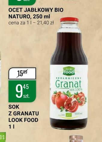 Sok z granatu look food 1 l